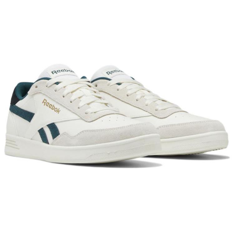 Reebok Royal Techque T Retro Casual Low-Top Sneakers Unisex Sneakers Dark-Green White HR0903