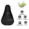 Mountain Bicycle Saddle 3D Soft Thick Breathable Bicycle Seat Cover Bicycle Seat Cushion Silicone Sponge Cycling Accessory