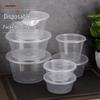 Disposable Plastic Round Fast Food Bowl with Lid