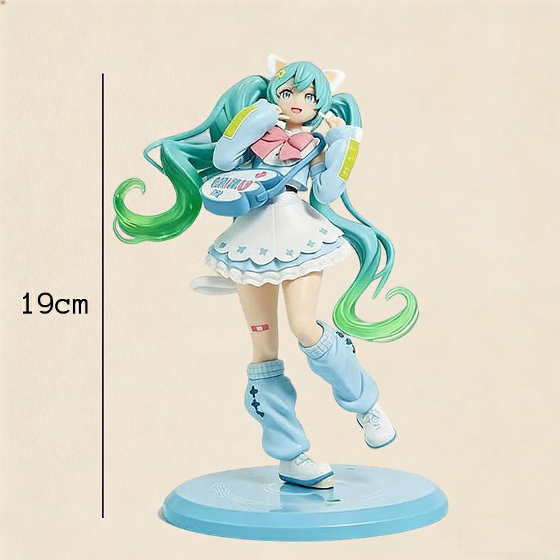 4.33-7.87 Inch Hatsune Miku Anime Action Figures Noodles Stopper Model Figure Toys Collectible Gift For Toys Hobbies Children