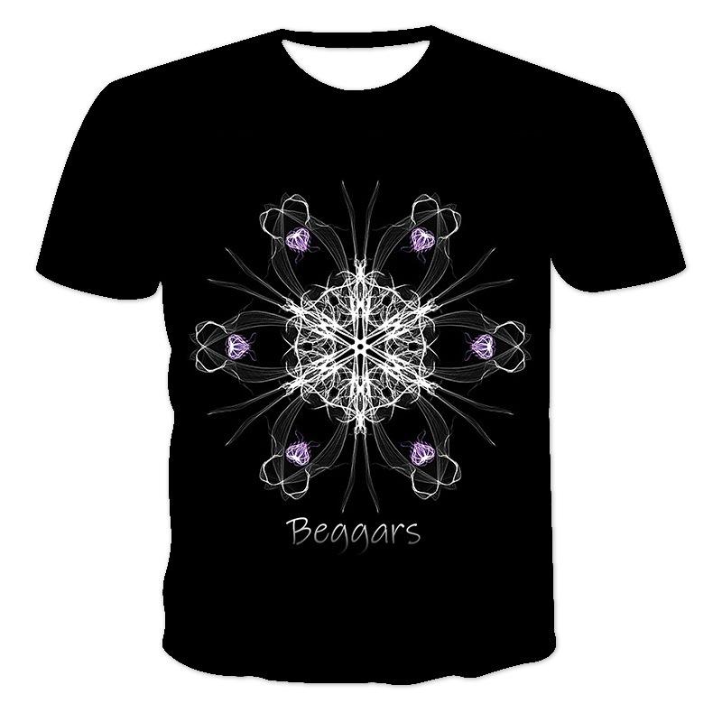 

Летняя мужская спортивная футболка с 3D цифровой печатью, летняя персонализированная футболка с коротким рукавом S