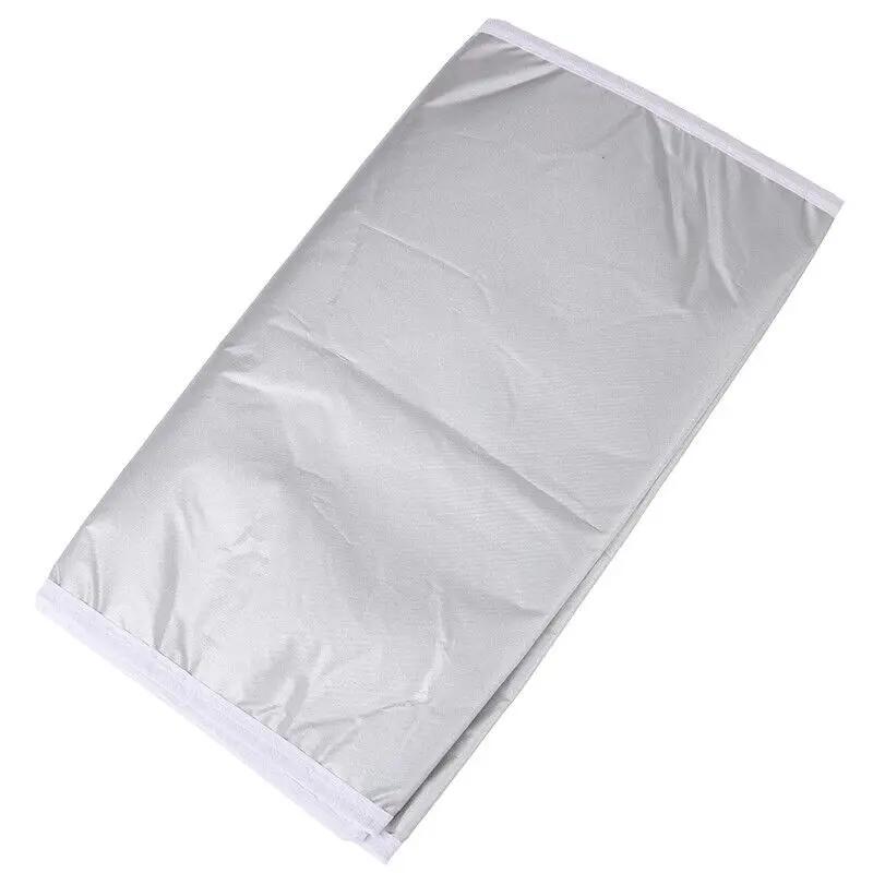 

Universal Ironing Board Cover Silver Coated, Non-Fading, Double Layer Padded & Heat Resistant for Most Ironing Boards 120x37cm