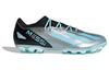 adidas X Crazyfast Messi.1 2G/3G AG 'Silver Blue Core Black' IF0154