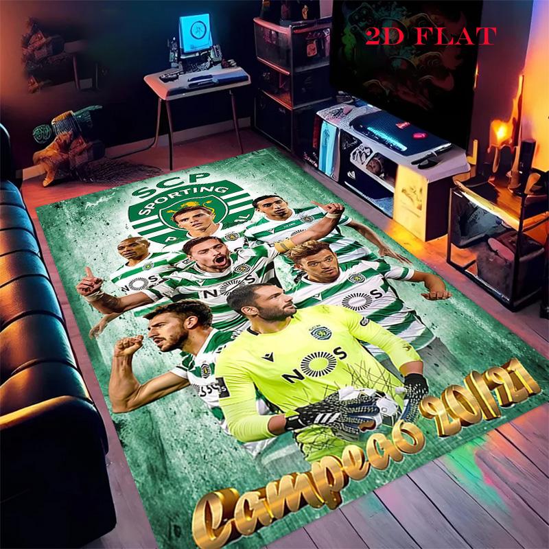 

Sporting CP Carpet Rug for Living Room Bedroom Home Sofa Decoration,Kids play Nonslip Floor Mat 40x60cm( 15x23in )