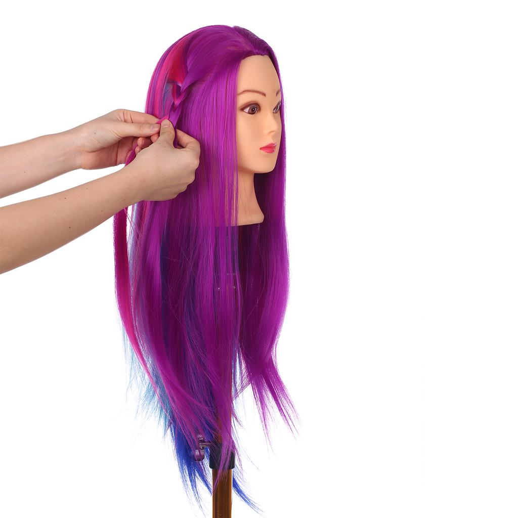 Bestauty Mannequin Head with Clamp Holder for Braiding Hair Styling Practice Manikin Head for