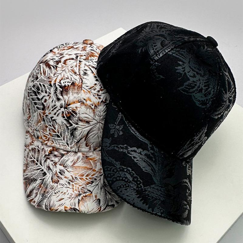 Vegan Leather All-Match For Men And Women Baseball Caps Cotton Korean Style Sun Protection Fashion Air Permeable Outdoor Uses Sports Caps Latest