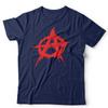 Anarchy T Shirt Symbol Unisex Kids Punk Conspiracy AntiEstablishUnisext Rock T