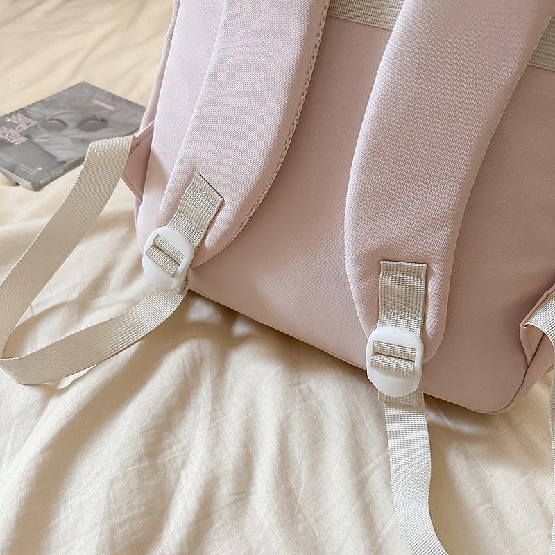 Middle School Schoolbag Women's Nylon Backpack