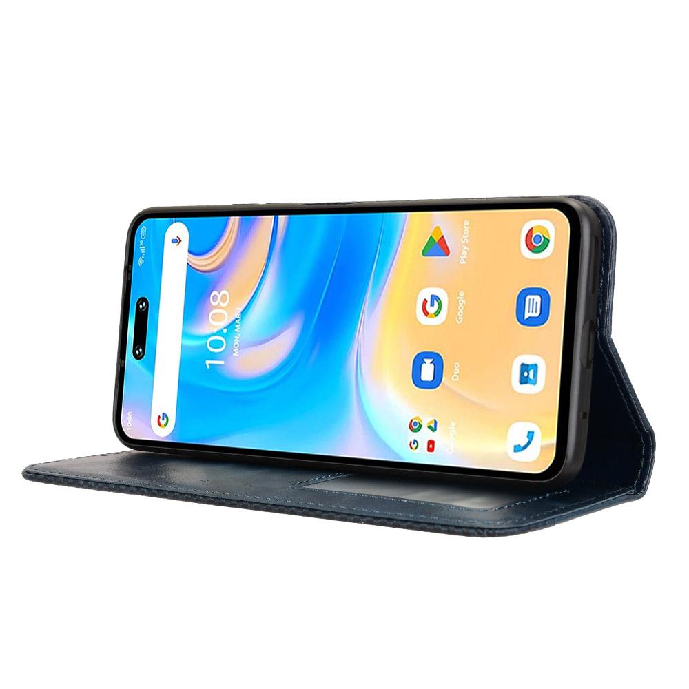 For Umidigi G6 Wallet Phone Case Retro Stand Leather Flip Cover