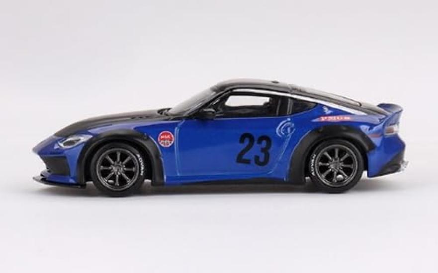 MINI GT Nissan Z WORKS Seiran Blue Finished Product 1/64 LBNATION (Right-Hand Drive)