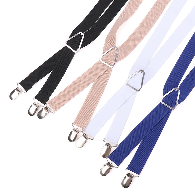 Elastic Adjustable Suspenders For Adults And Kids - Men Women Braces Suspender Set For Children Boys Girls Wedding Accessories