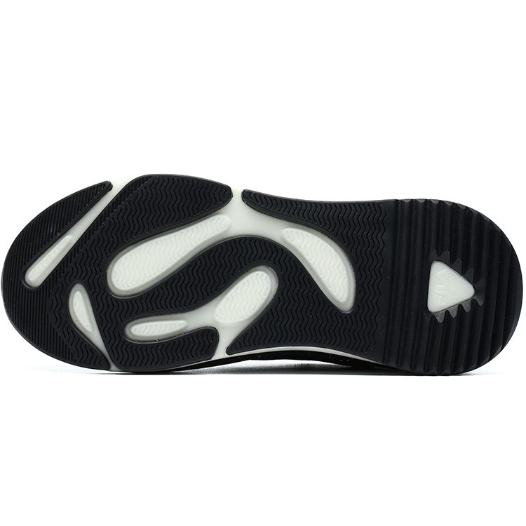 FILA Ritmo Fabric Suede Leather Lace-Up Vintage Low-Top Casual Shoes Women sneaker Black F12W134101FBK