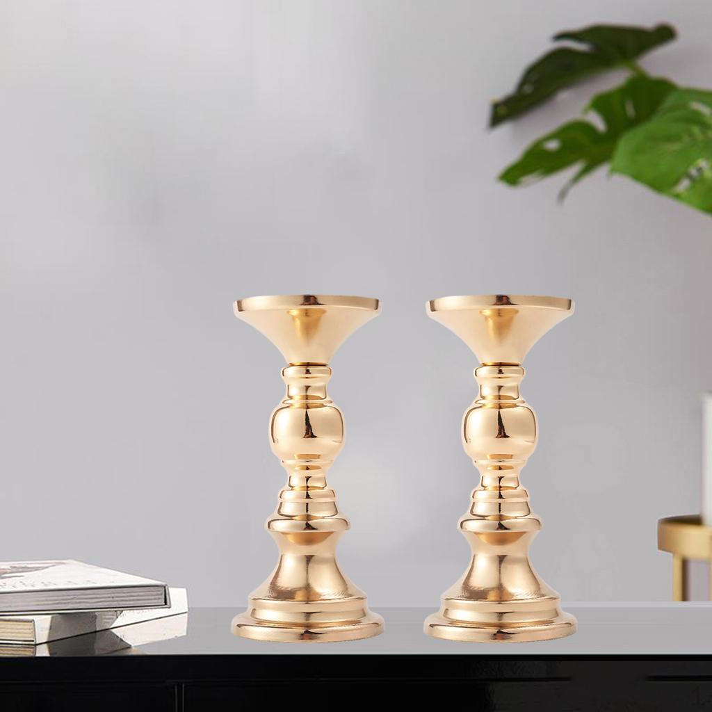 1 Pair of Vintage Candle , Tea Light Holder for Wedding, Christmas, Dining Room, Coffee Table,