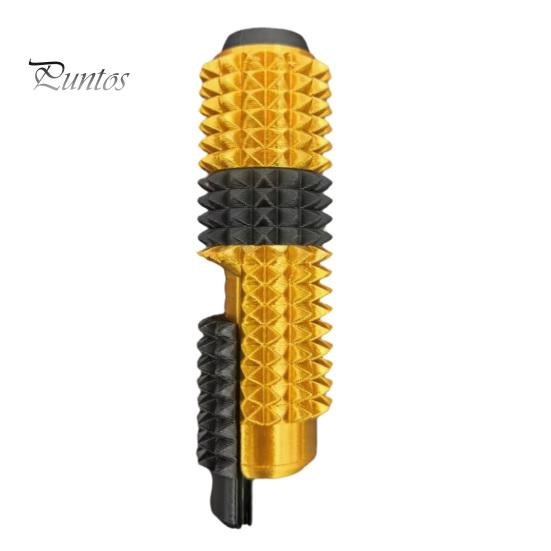 Adult Focus Aid 5-in-1 Spiked Roller Toy 3D Printed Spiky Pain Stim Keychain Multi-functional Fidget Pocket Mini Sensory for Anxiety Stress Relief
