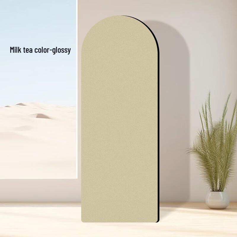 WEZHO Frosted PU Oval Yoga Mat
