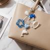 Fish-Shaped Starfish Key Ring Multi-Charm Bag Charm New Ocean Series Keychain Beach