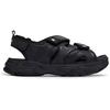 MLB Sandal Chunky Mask Lightweight Comfortable Beach Sandals Unisex Sandals Black 3ASDRNS43-50BKS