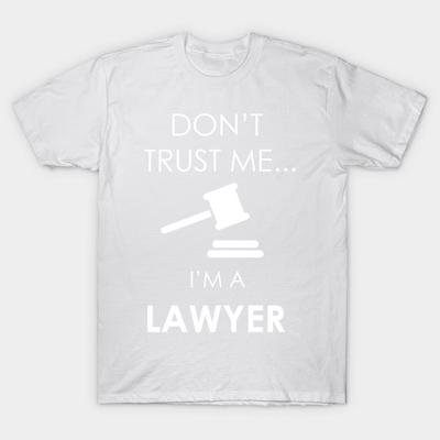 T Shirt Women Trust Me Im A Lawyer Harajuku Print Kawaii Tshirt Summer Short Sleeve Female T-Shirt Top Tee