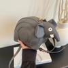 Women's casual fashion creative baby elephant bag large capacity new funny commuter bag