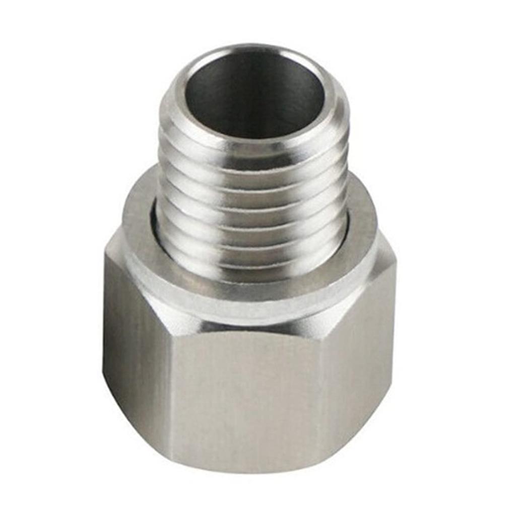 Ntcpefy Practical Hydraulic Adapter Fitting Swap Gauge Sensor Adapter M16X1.5 M12X1.5 1/8 Connector NPT Connector