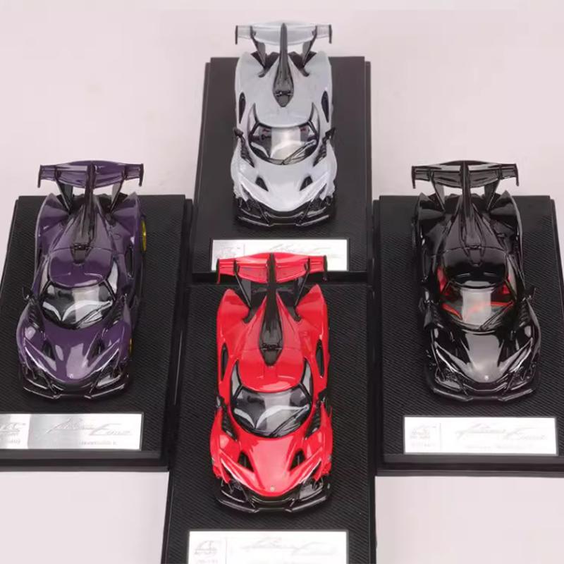 Diecast Scale SmallcarsART 1: 64 Apollo Intensa Emozione IE Alloy Car Model Metal Simulation Vehicle Ornament Gifts Display