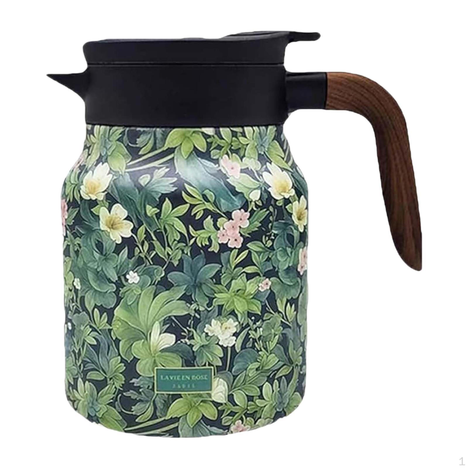 

Изолированный кувшин для чая с крышкой, контейнер для воды, мероприятия на открытом воздухе