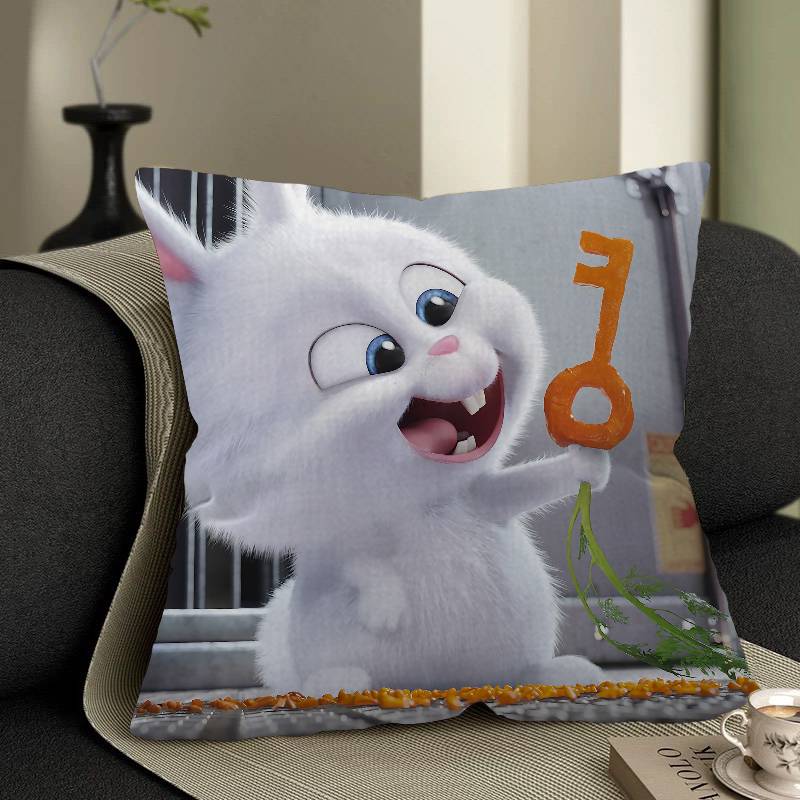 THE S-SECRET L-LIFE OF PETS Pillowcases Home Bedding Decorative Pillow Cover Wedding Super Soft Pillow Case