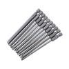 10Pcs Magnetic Screwdriver Set Batch Head Steel Slotted Screw Driver Bit Car Repair Electric Drill Power Tool