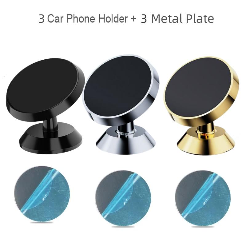 Magnetický držák telefonu do auta Magnetický držák Přilepit na palubní desku auta Stěnu Mobilní podpora v autě pro iPhone Samsung Xiaomi