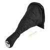 5 Speed Manual Transmission Gear Shift Leather Knob Stick Gaiter For Renault Clio 4 IV 2012-