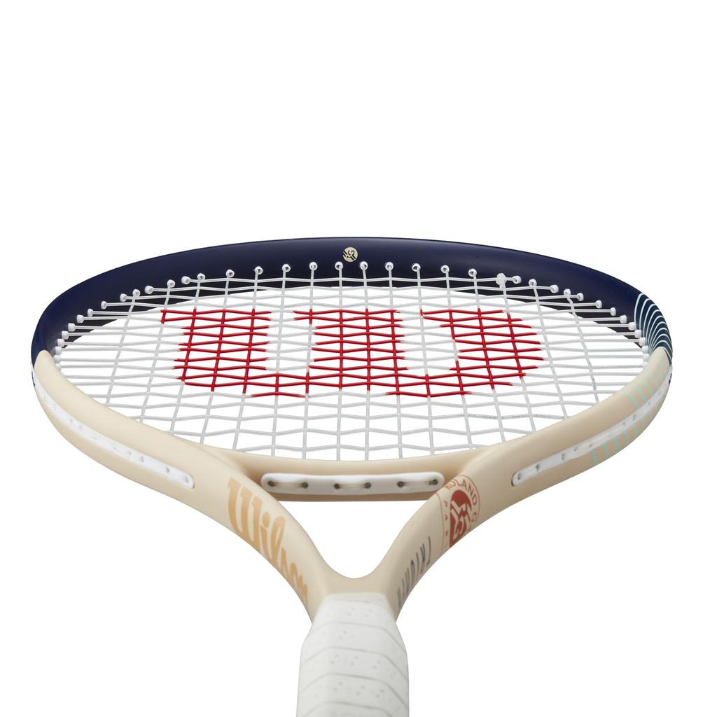Wilson Harter Tennisschläger ausgeschlachtet Roland Garros Triumph Griffgröße 2 beige WR148510U2