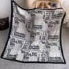 New Classic Durable Cashew Print 91 Large Square Scarf Women's Fashion Versatile Outer Travel Silk Scarf Scarf Scarf