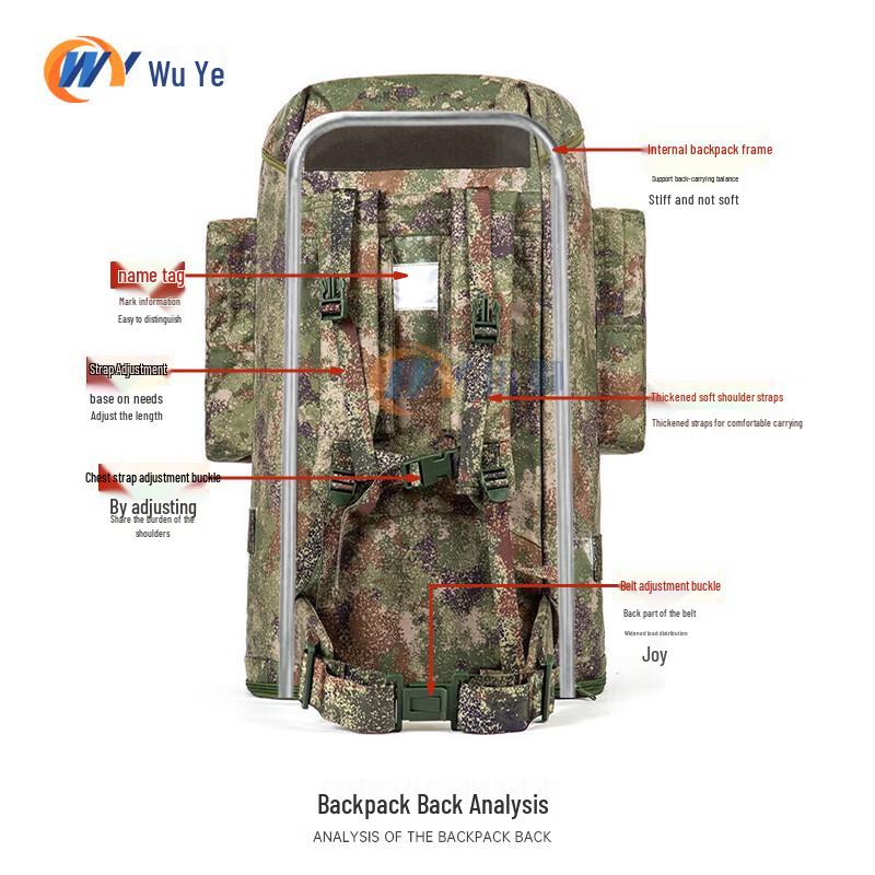 WuYe 01b Outdoor-Bergsteigerrucksack