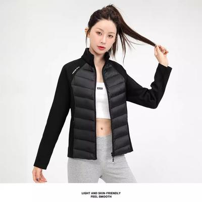 Sports Light Down Jacket Women's New Popular Skiing Running Mountaineering Yoga Fitness with Slim-fit Warm Jacket