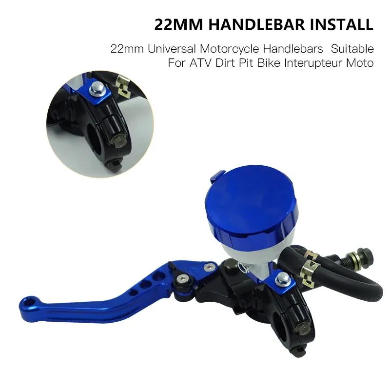 22mm Motorcycle Hydraulic Clutch Brake Pump Master Cylinder CNC Lever Handle For Honda Yamaha Suzuki Motorcycle Accessories