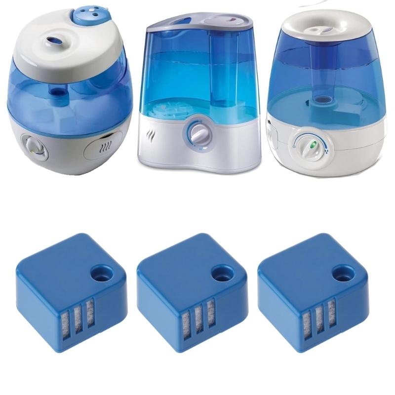 Pack of 3 Water Purification Cartridges for Humidifier PDC51V1 Demineralization Cartridges for V4600 V5100 VUL575
