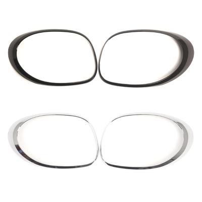 Pack of 2 Electroplated High Gloss Polish Trims Vehicle Tail Lights Covers 68235995AA 68235996AA for Stylish and Automot