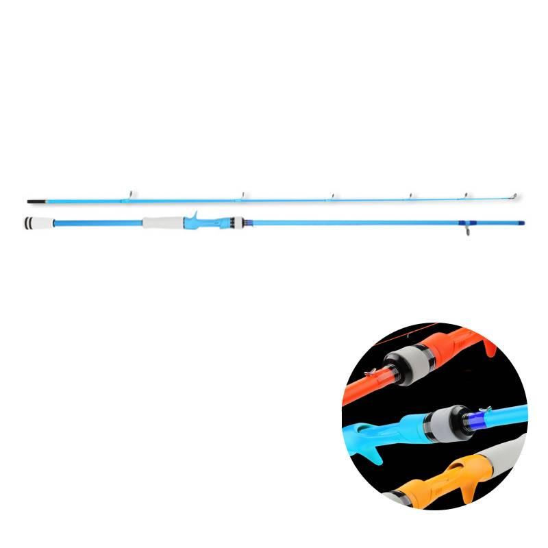 

Легкое удилище из углеволокна для дальнего заброса, прямая рукоятка, пистолет 70 in/1.8 m синий
