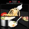 304 Stainless Steel Korean Long Handle Dining Fork Set