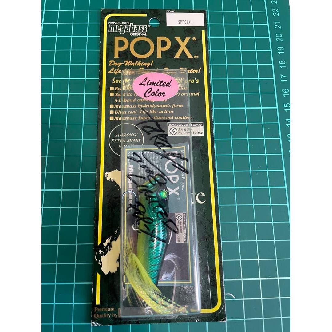 Used Limited price ultra rare Megabass POP X POPX limited color Kanamo Tiger Takashi Kanamori Raid