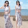 Holiday Seaside Hot Spring Swimsuit Split Bikini Three-piece European and American Swimwear
