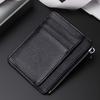 Genuine leather card bag, first layer cowhide card clip, ultra-thin bank credit card cover, multi-card position, and small ID bag.