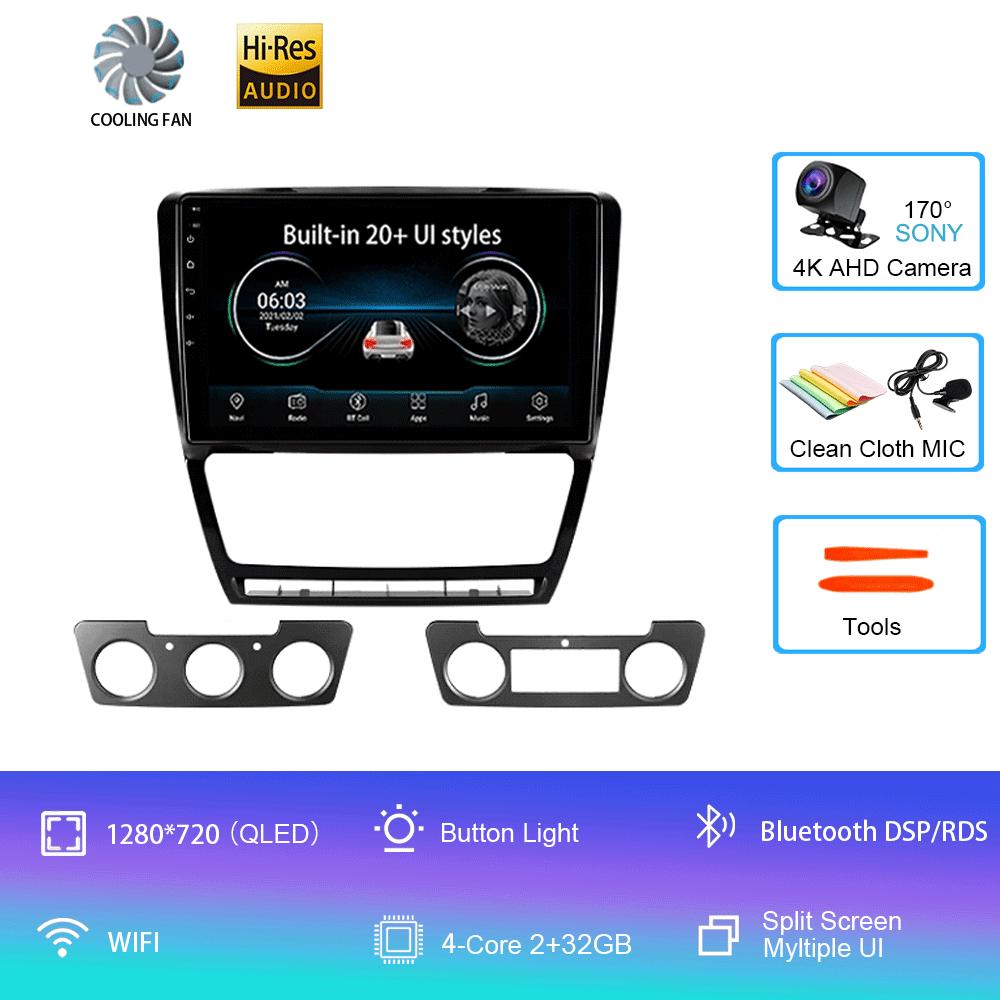 

Android 14 Car Radio For Skoda Octavia 2 A5 2008 - 2013 Multimedia Video PlayerNavigation stereo GPS No 2din 2 din dvd CHINA