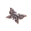 50Pcs Vintage Butterfly Filigree Wraps Connectors Metal Craft Diy Jewelry Making