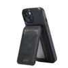 LC.IMEEKE L3 For iPhone 13 Mini Magnetic Case Detachable Card Holder Leather TPU Mobile Cover