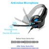 Gaming Headset Surround Sound Controllable Volume Game Headphone with Noise Canceling Microphone