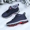 Men's Thickened Winter Snow Boots Fleece Lined Ankle High Non Slip Outdoor Hiking Daily Wear Cold Weather Athletic Durable Shoes Sizes 39-46