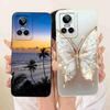 6.7" For Realme GT Neo3 5G 2022 Case Luxury Dragon Butterfly Soft Silicone Cover For Realme GT Neo 3 RMX3560 Protective Shell