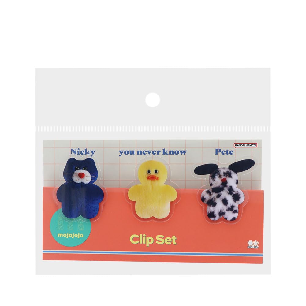 

Канцелярский набор Mojo JoJo S3626440 от Sun-Star: 3 акриловых клипа, оранжевый оранжевый