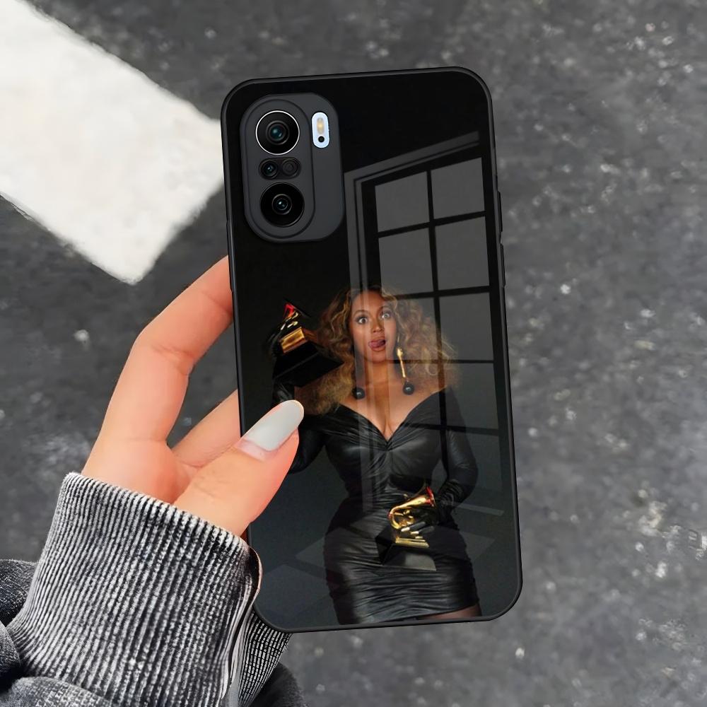 Singer Beyonce Phone Case for Xiaomi 15 14 13 12 X Redmi Note 10 Mi 11 S Lite T Pro ultra glass Cover
